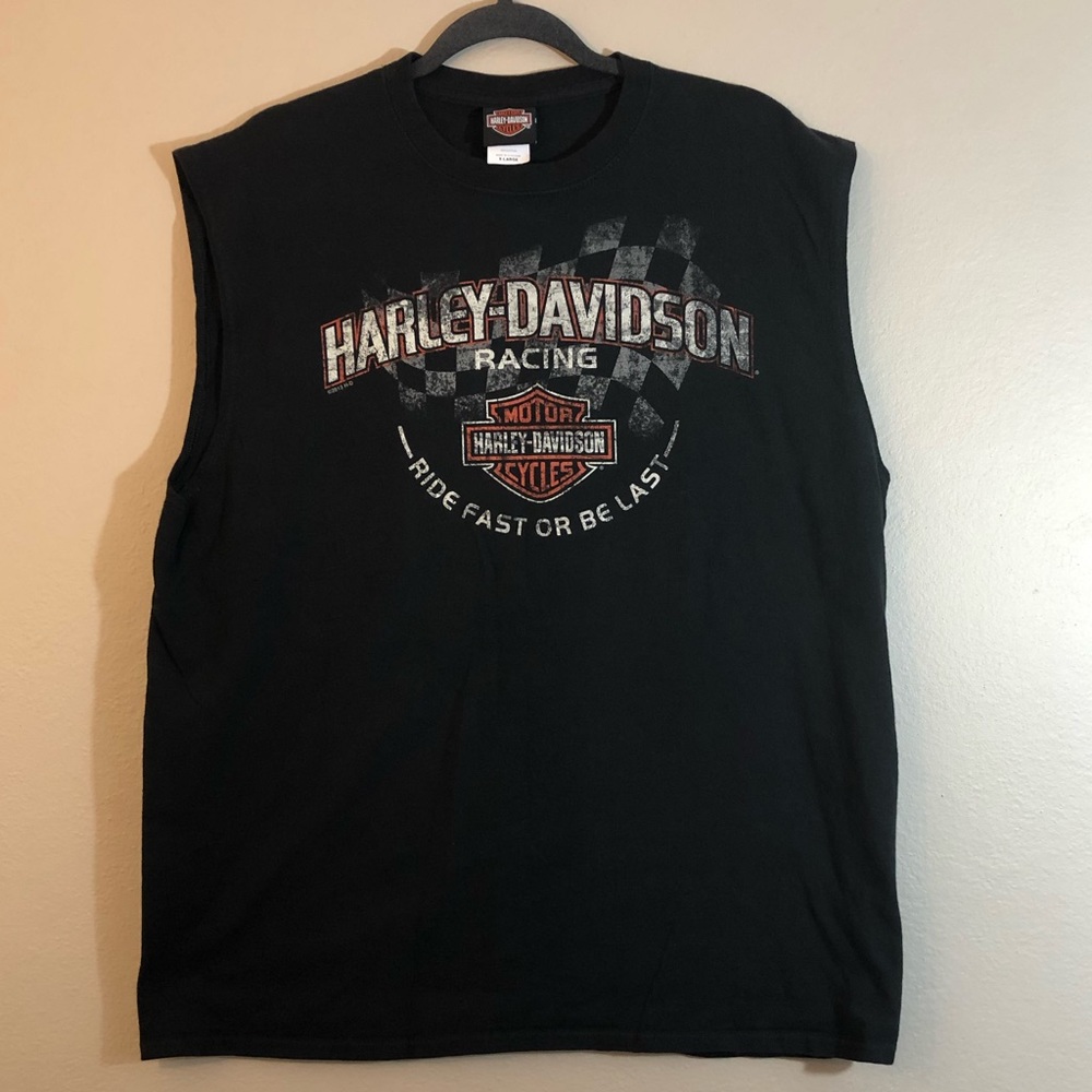 Harley Davidson sleeveless T-shirt XL